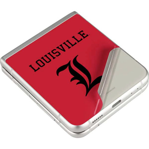 University of Louisville Cardinals Galaxy Z Flip4 5G Skin
